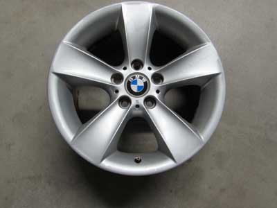 BMW LA Rim Wheel Star Spoke 105 8Jx17 ET:46, Front 36116771255 2003-2008 E85 Z4